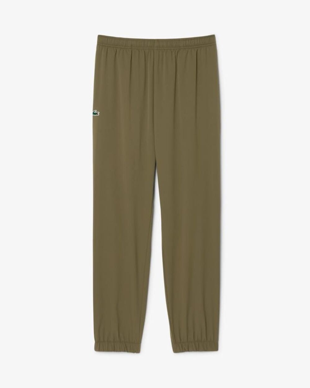 Lacoste Sport Mens Zip Ankle Taffeta Lightweight Jogger track pants Olive 3XL NE